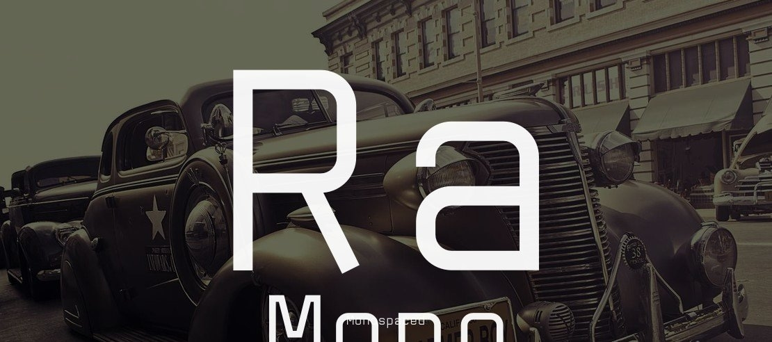 Ra Mono Font