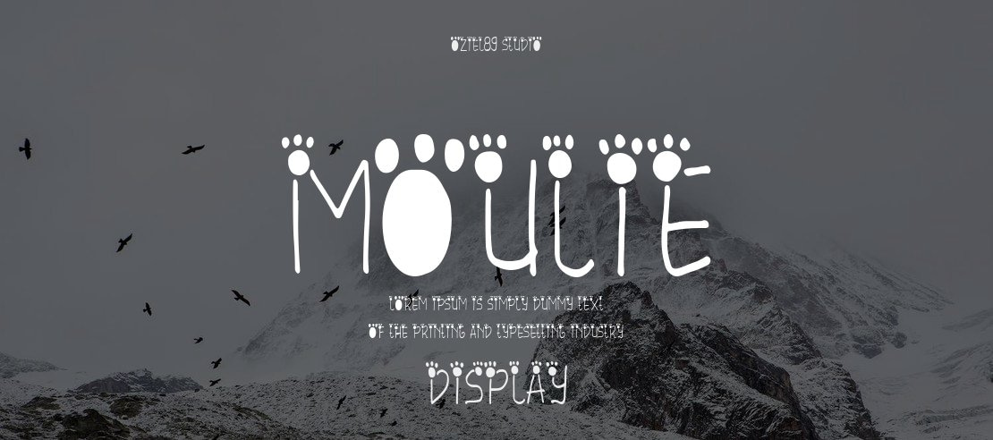 MOULIE Font