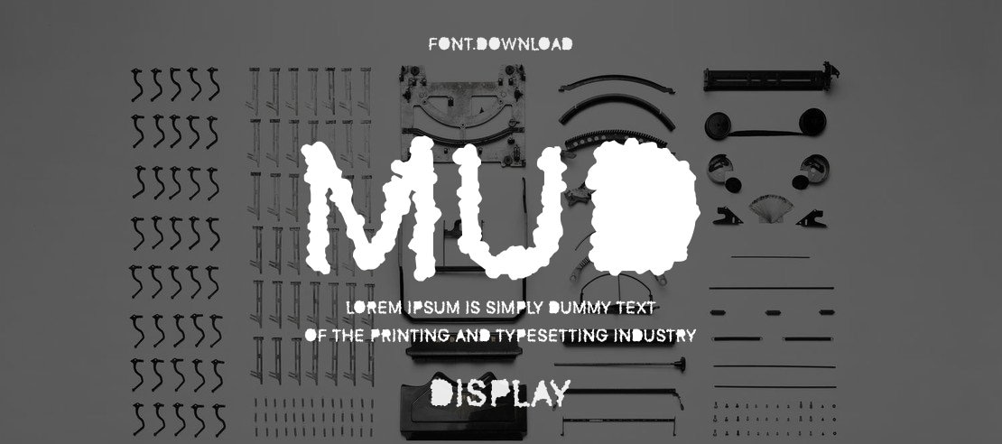 Mud Font