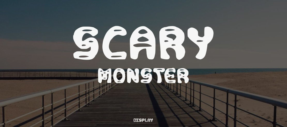 Scary Monster Font