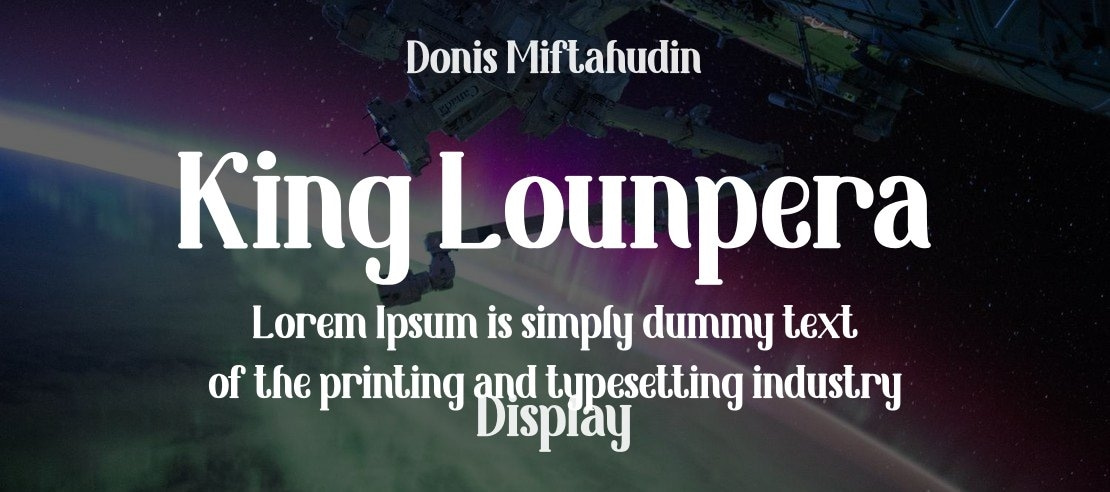 King Lounpera Font