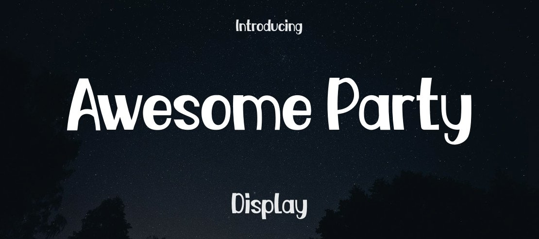 Awesome Party Font