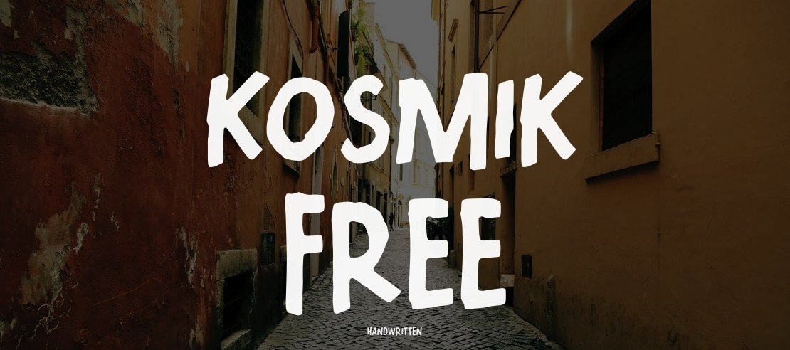 KOSMIK FREE Font