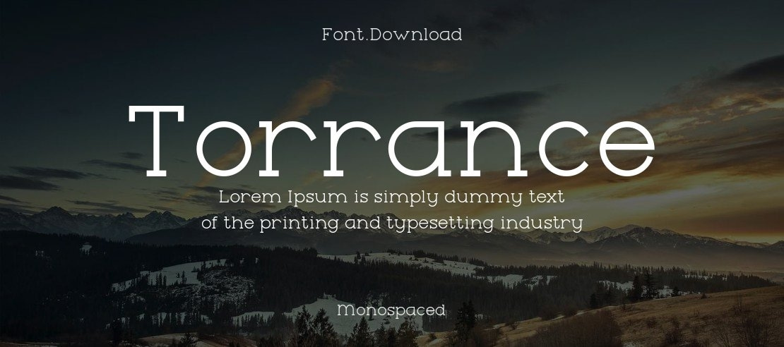 Torrance Font