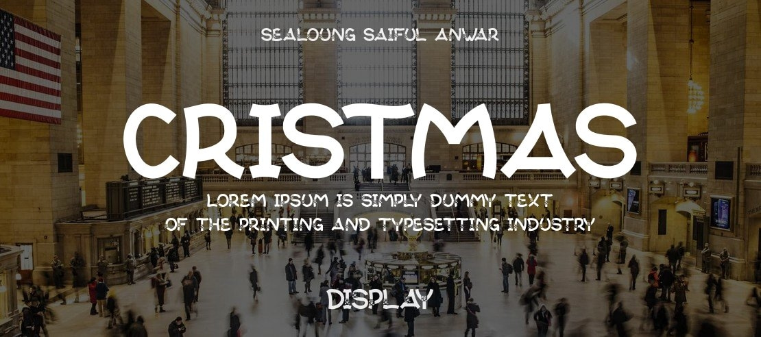 CRISTMAS Font