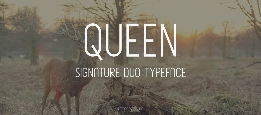 Queen Signature Duo Font Family