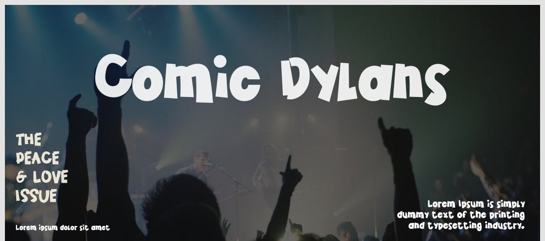 Comic Dylans Font