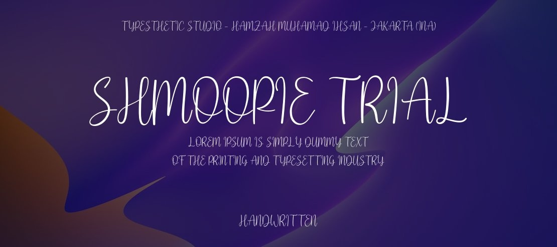 Shmoopie Trial Font