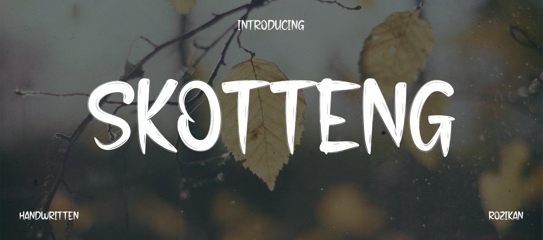 Skotteng Font