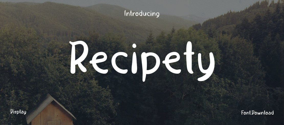 Recipety Font Family