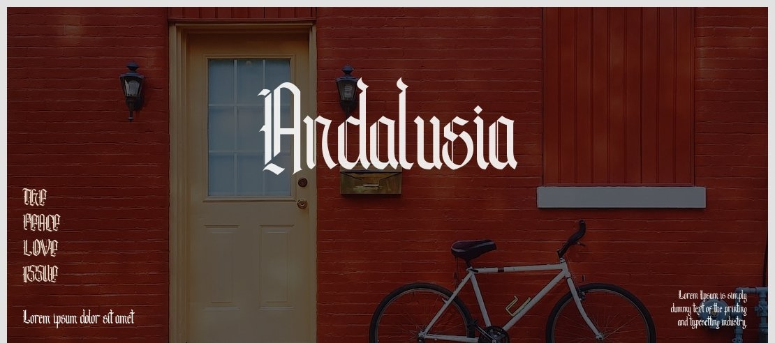 Andalusia Font Family