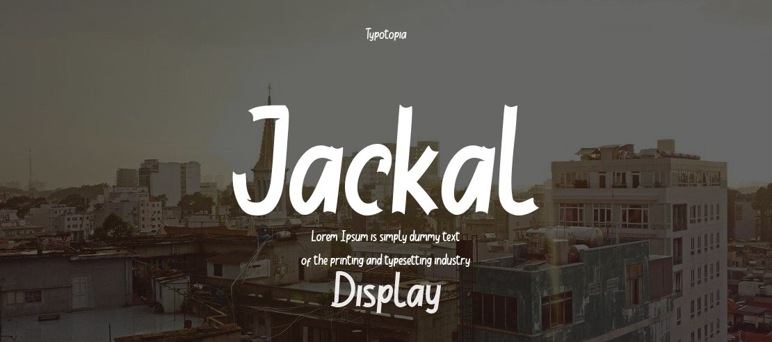 Jackal Font