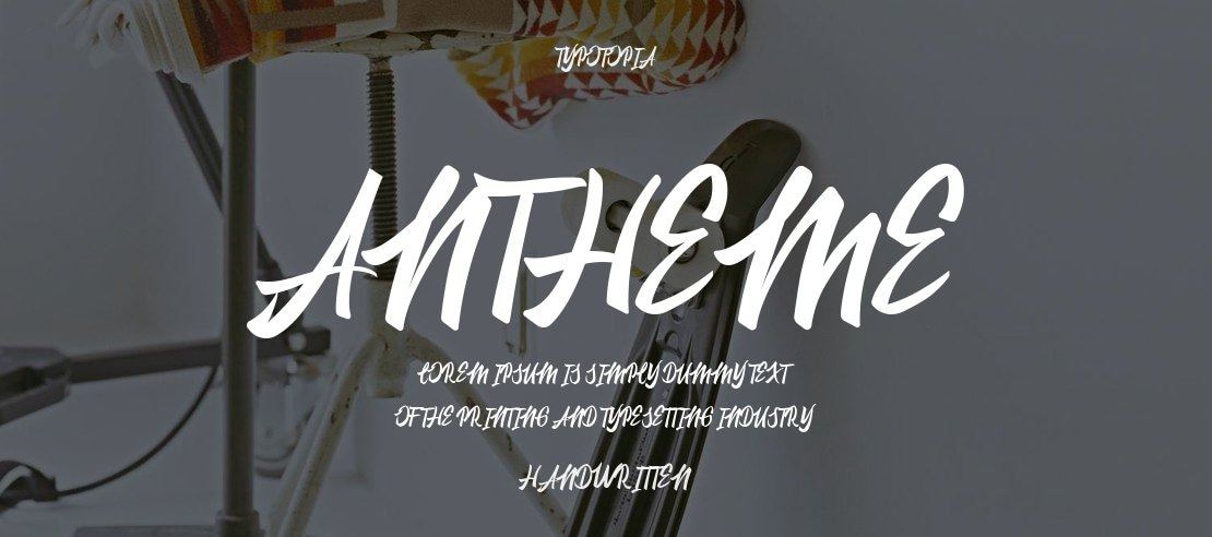 Antheme Font