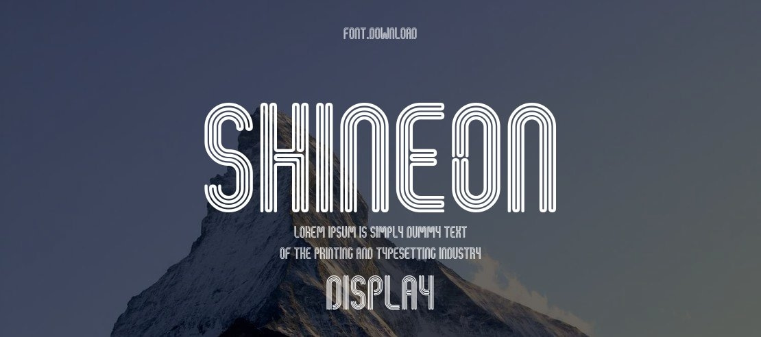 ShineOn Font