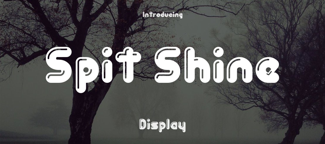 Spit Shine Font