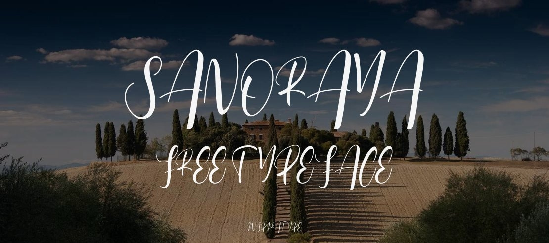 Sanoraya FREE Font