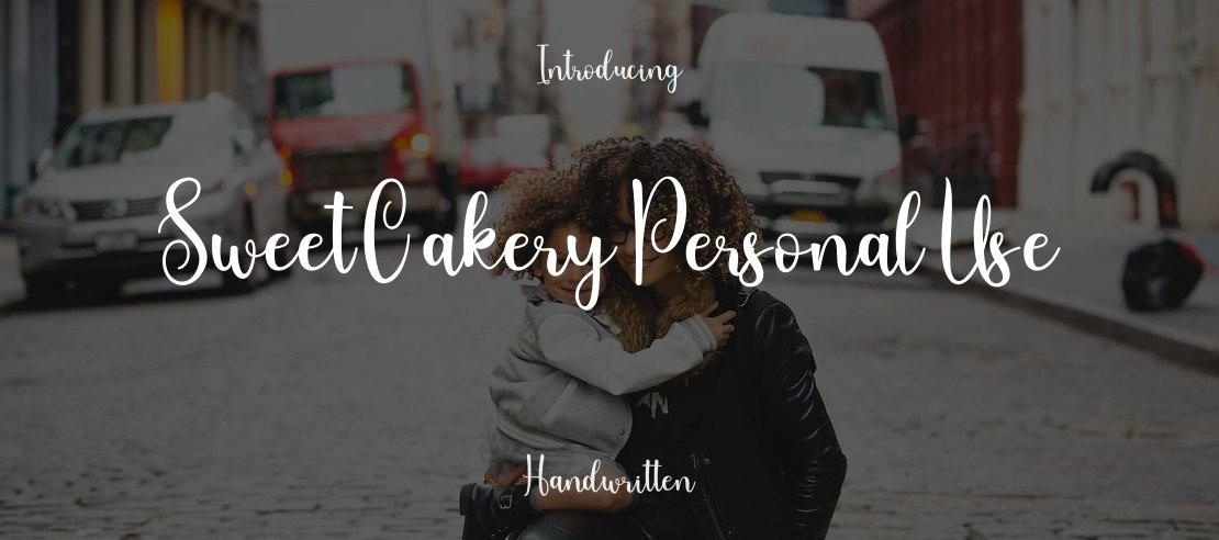 Sweet Cakery Personal Use Font