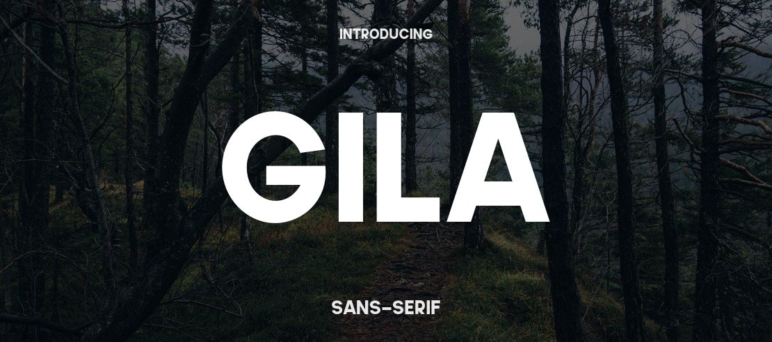 Gila Font Family