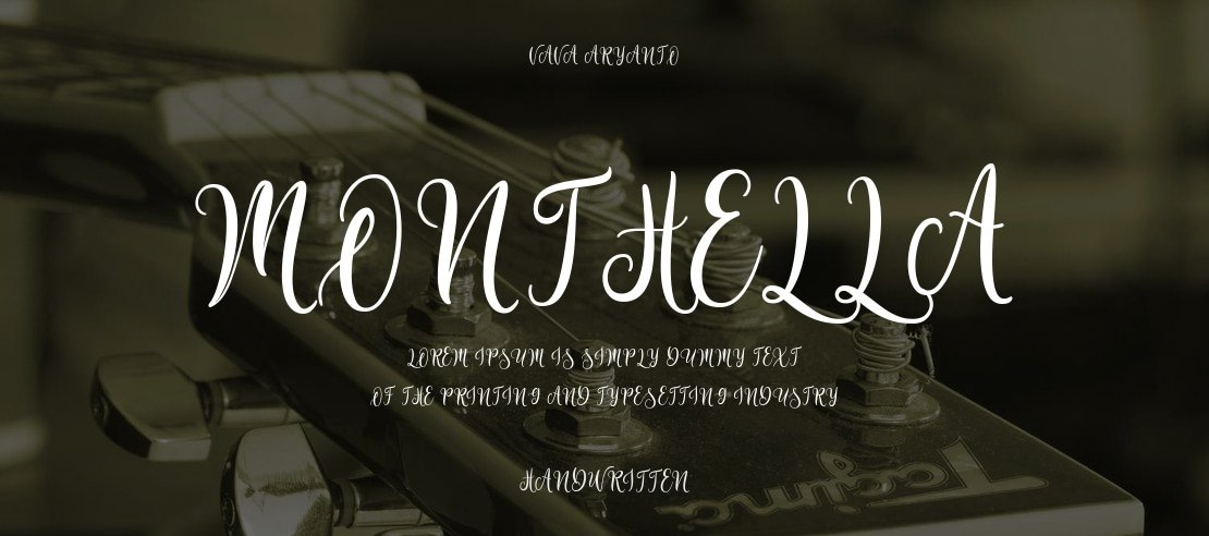 Monthella Font