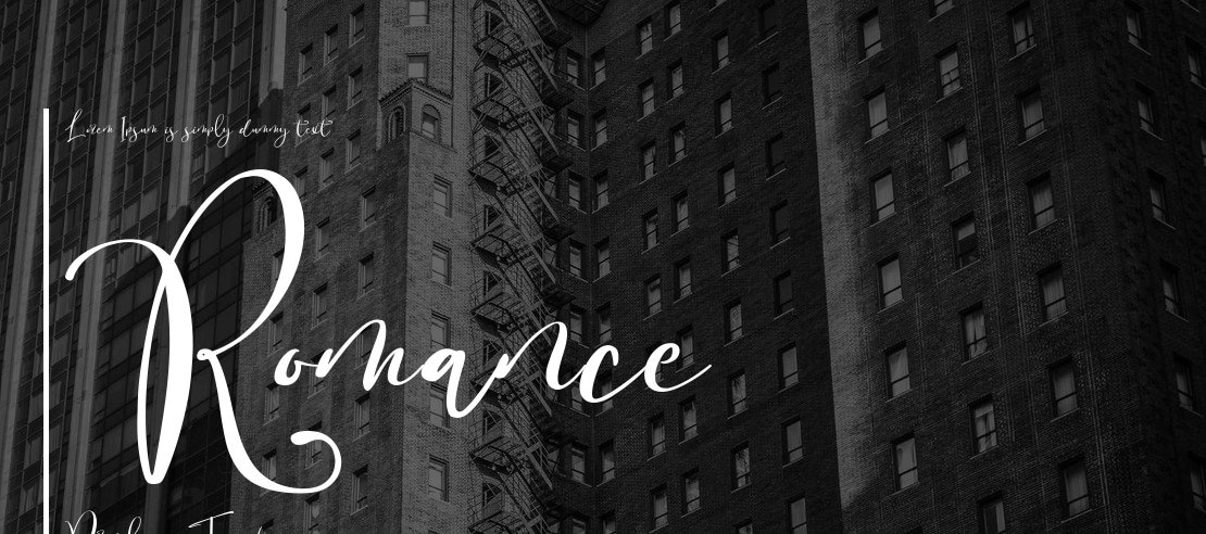 Romance Privilege Font