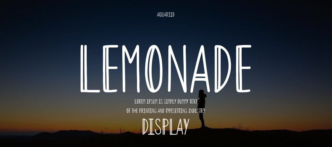 Lemonade Font