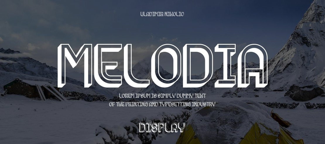 Melodia Font