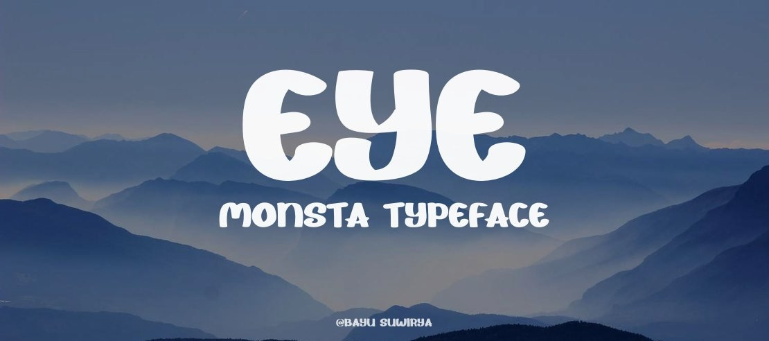 Eye Monsta Font