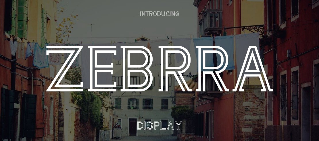 Zebrra Font