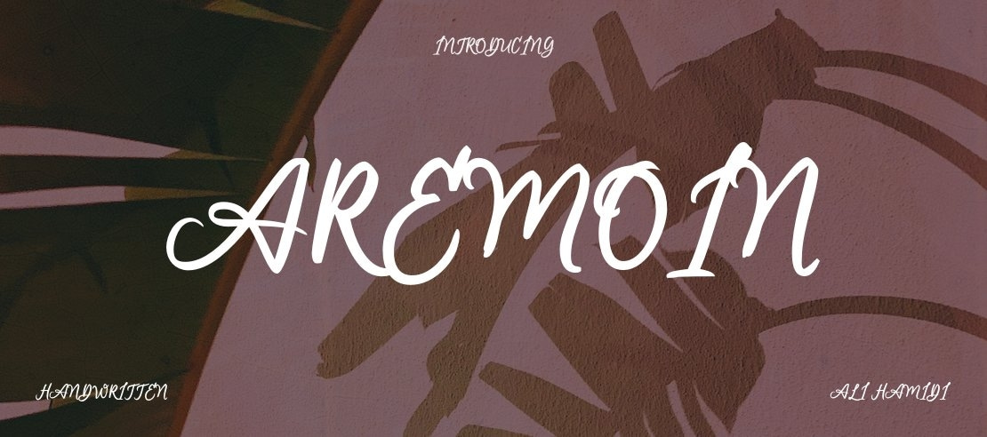 Aremoin Font