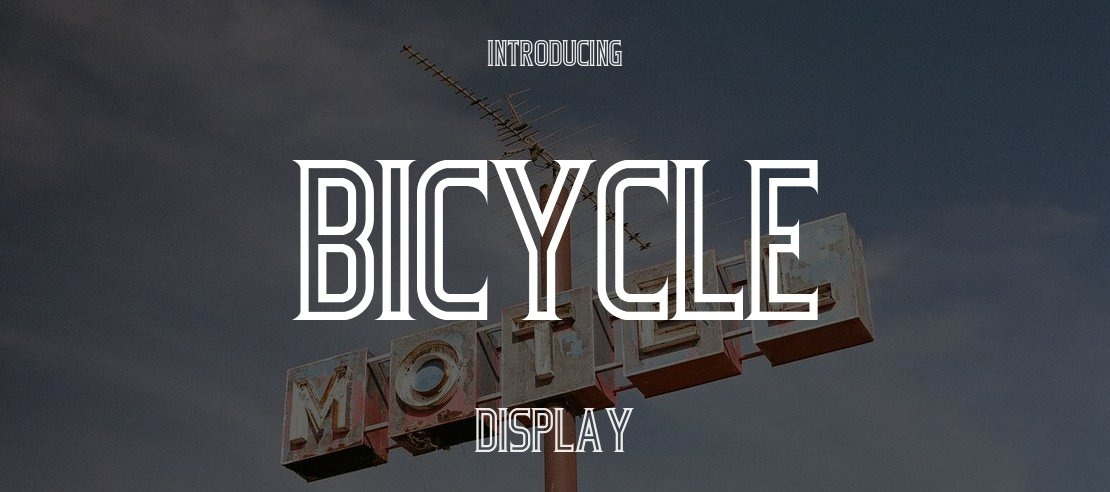 Bicycle Font Family