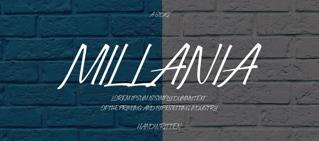 Millania Font