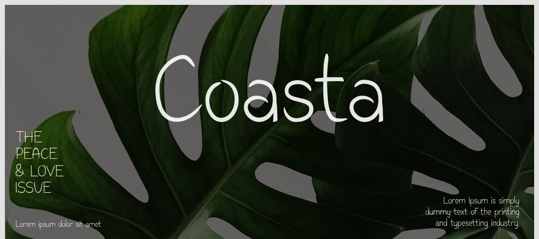 Coasta Font