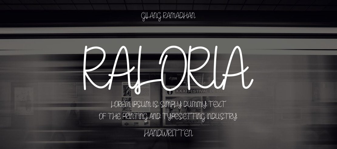 Raloria Font