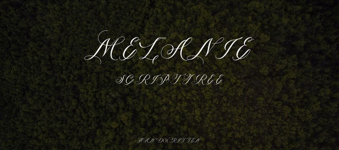 Melanie Script Free Font