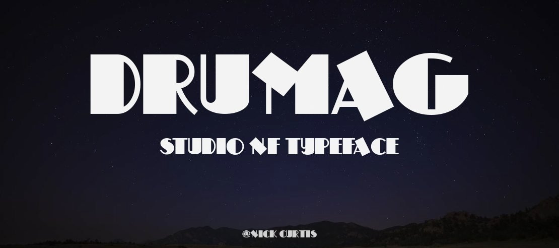 Drumag Studio NF Font