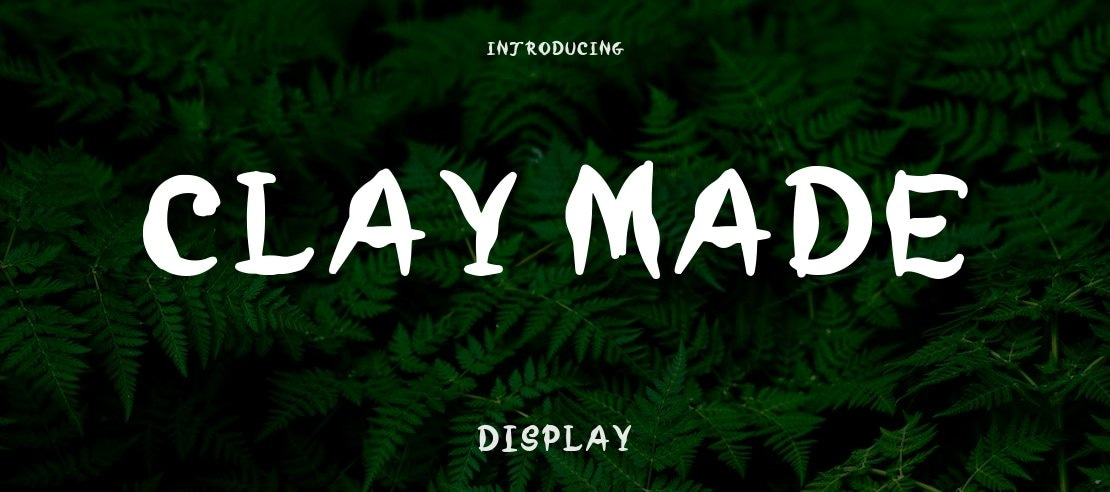 Clay Made Font