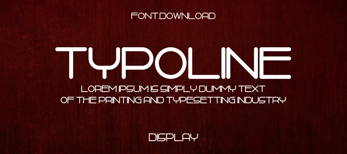 Typoline Font