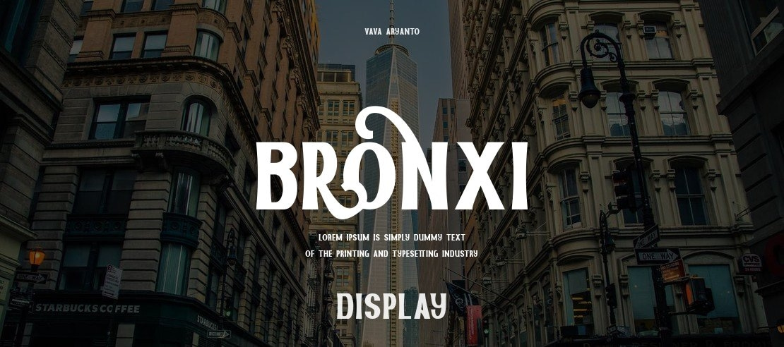 Bronxi Font Family