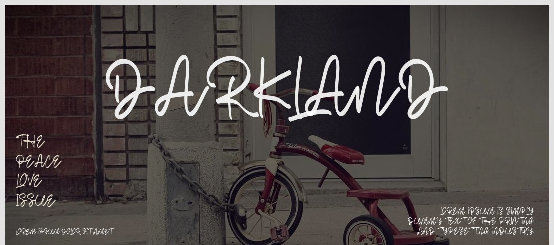 DarkLand Font