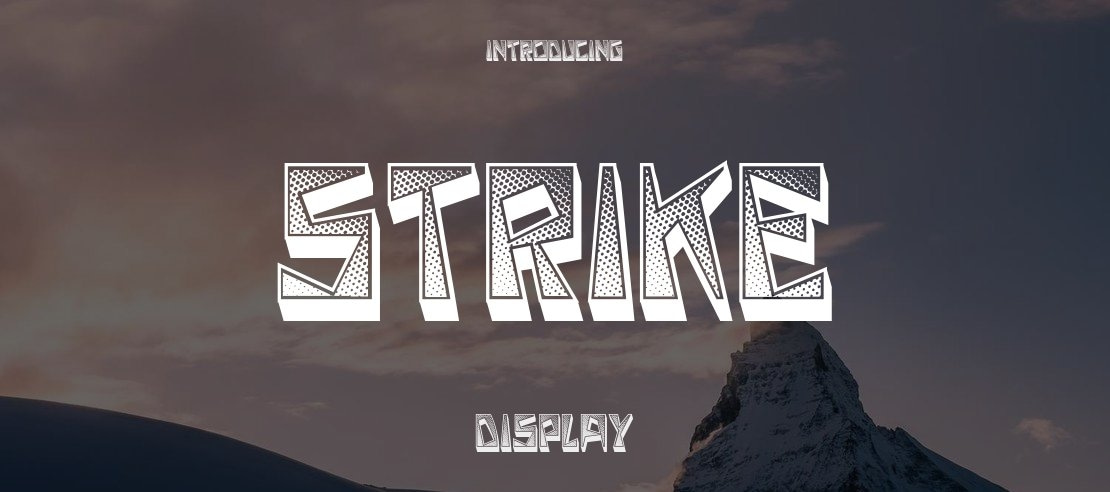Strike Font
