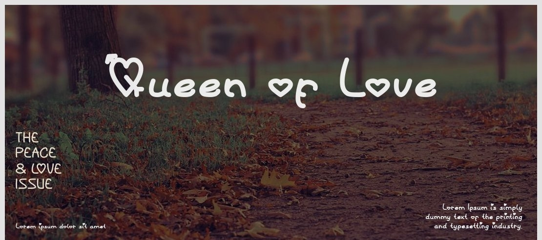 Queen of Love Font Family