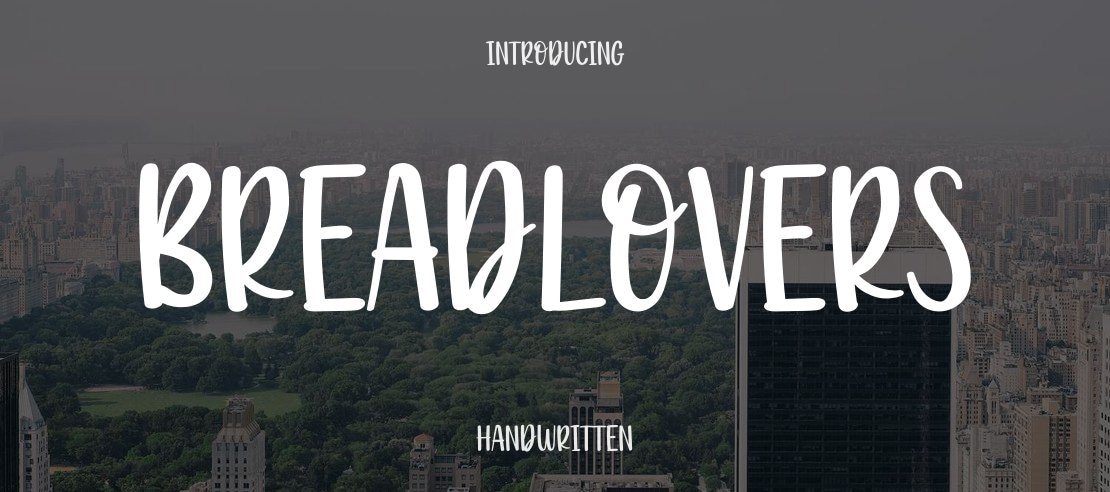 Breadlovers Font