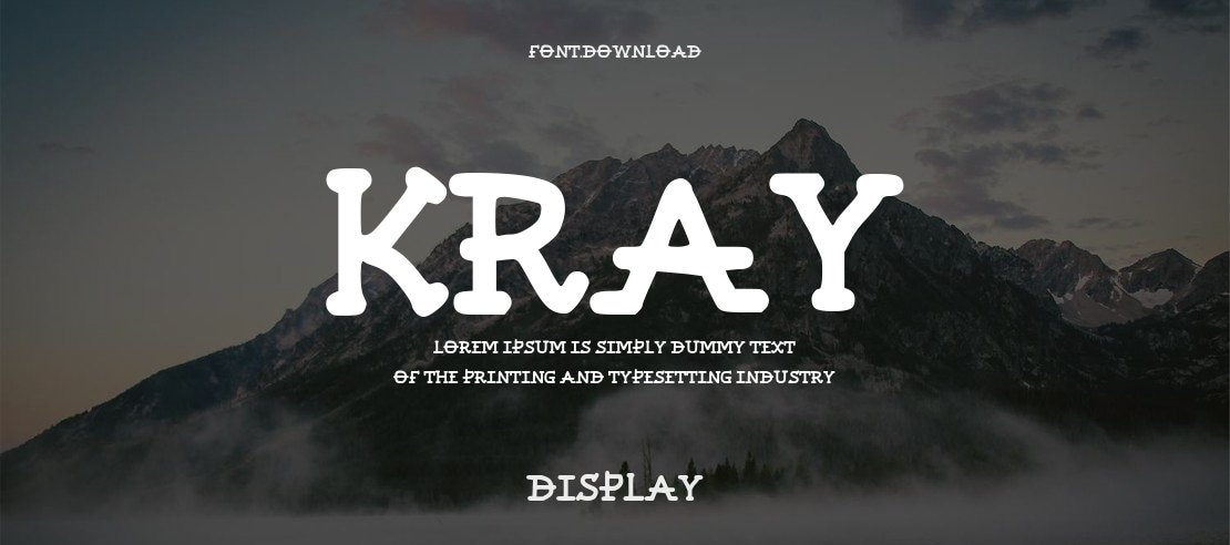 Kray Font