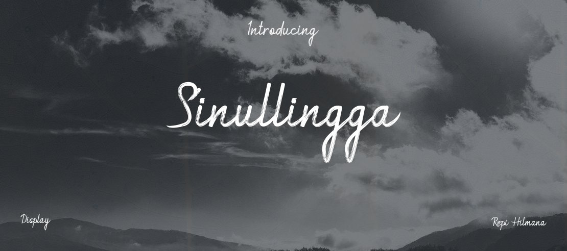 Sinullingga Font