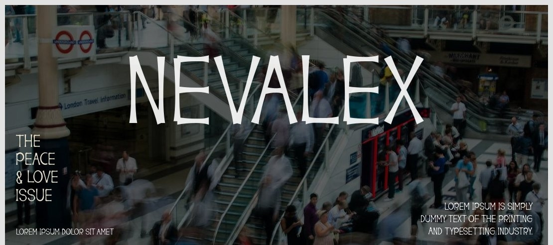 NEVALEX Font