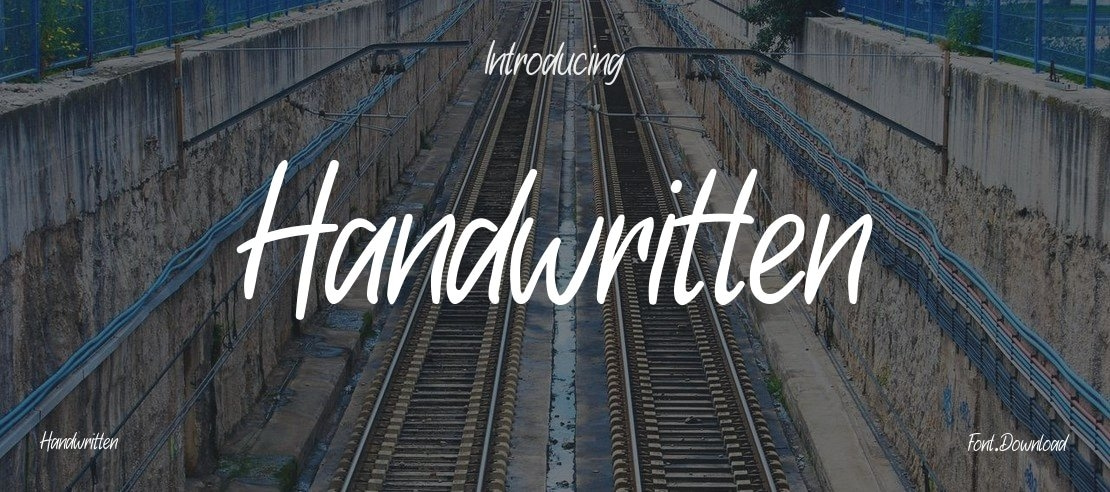 Handwritten Font Family