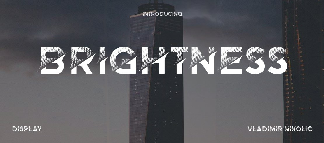 Brightness Font Family