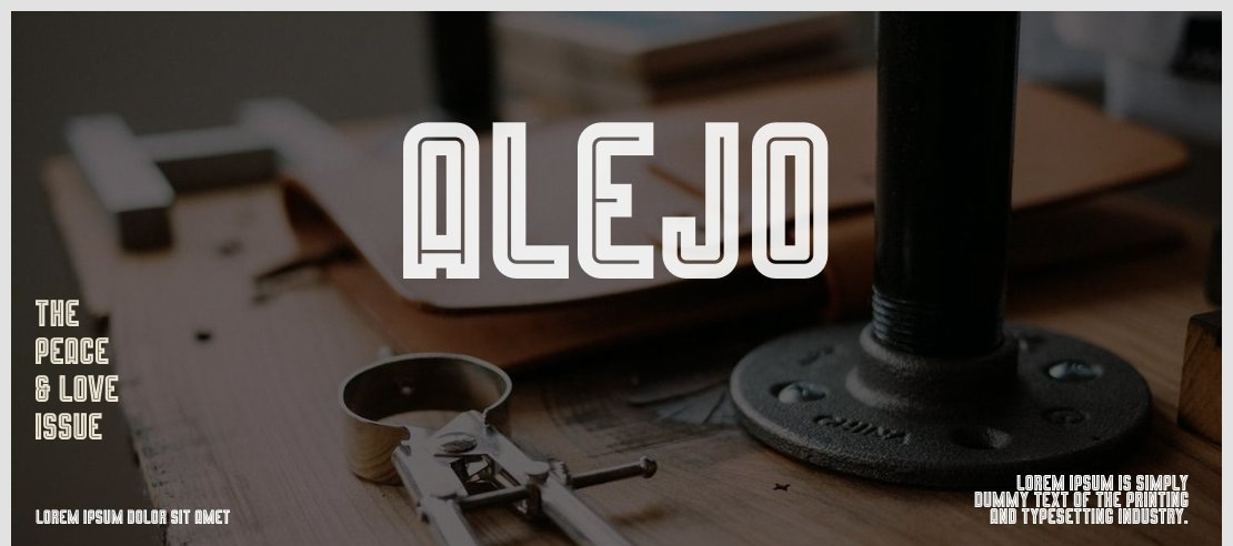 Alejo Font Family