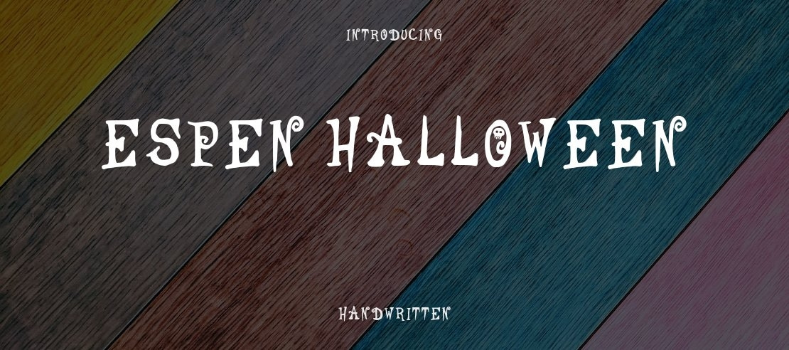Espen Halloween Font