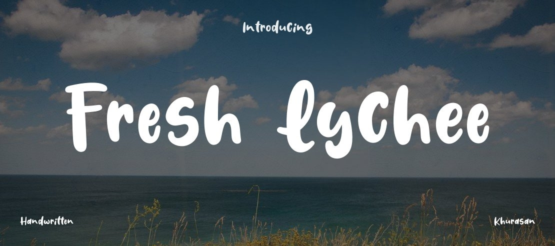 Fresh Lychee Font